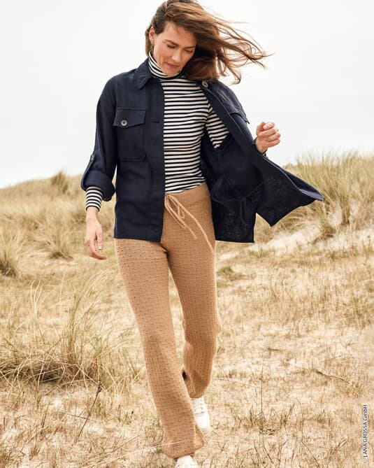 LOUNGE PANTS WITH KNIT CORD - Cool Wool
Show details