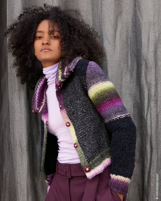 JACKET IN MIXED MATERIALS - Lucida & Bomba & Orsetto
Show details