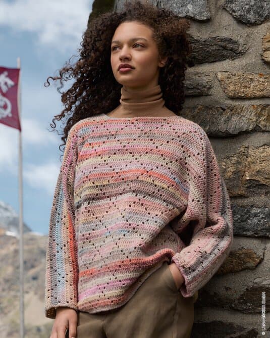 DIAMOND PATTERN SWEATER - Gomitolo Intenso
Show details