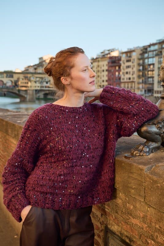 DROP STITCH SWEATER - Alta Moda Cashmere 16 & Setasuri & Cosmo
Show details