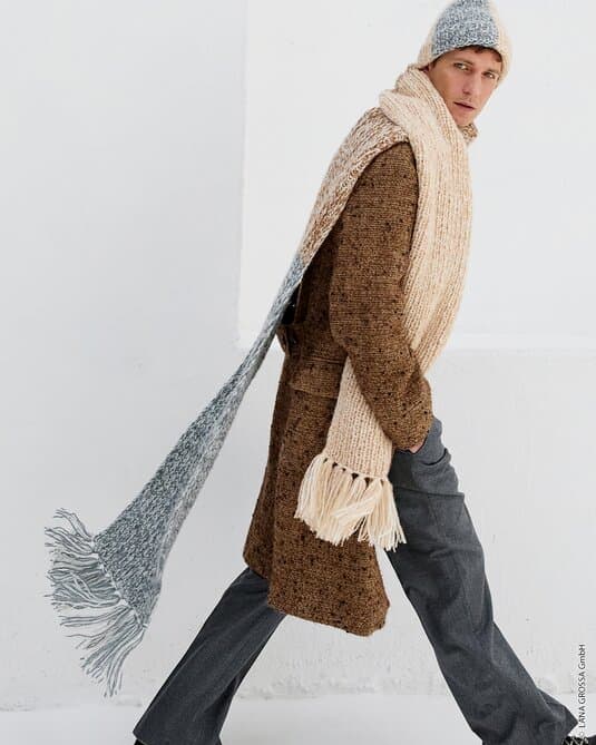 BLOCK STRIPED SCARF - Nebbia
Show details