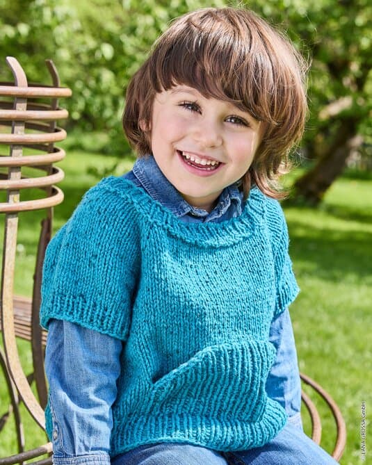 TOP DOWN CHILDREN'S SLIPOVER - Landlust-Soft-Tweed 90
Show details