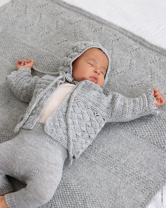 CROCHET JACKET WITH SHELL PATTERN - Cool Wool Baby
Show details