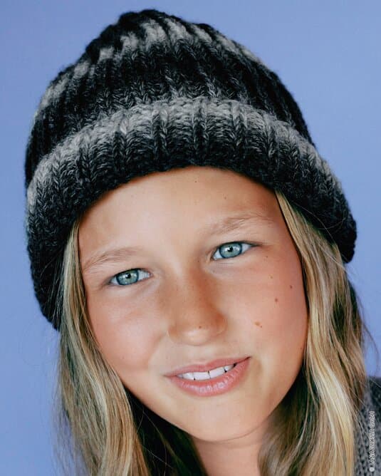 HAT WITH TURN-UP - Cool Merino Dégradé
Show details