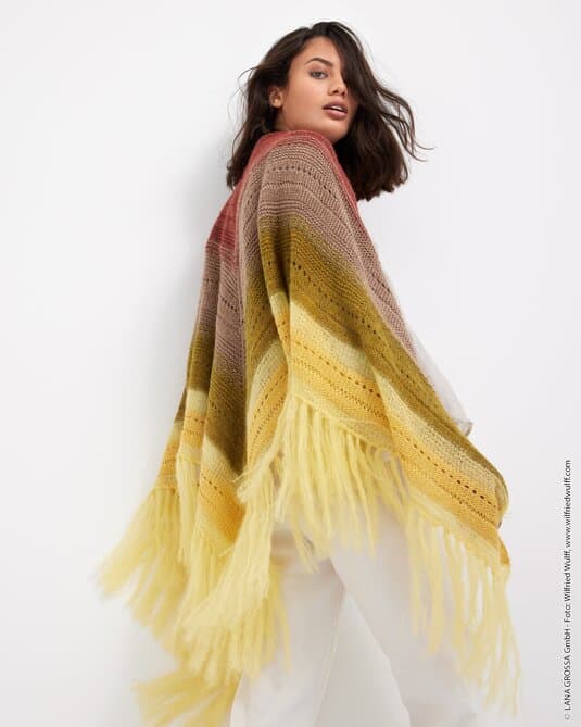 SHAWL · LACE SETA MULBERRY, ECOPUNO & SILKHAIR
Show details