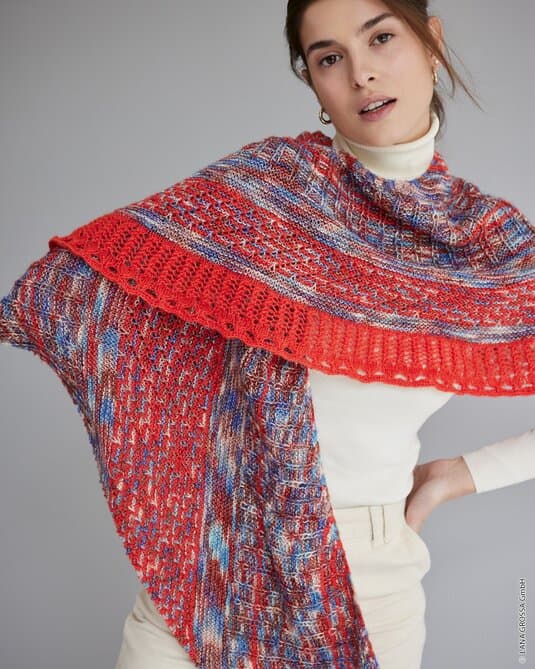 CRESCENT SHAWL - Ecopuno hand-dyed & Ecopuno
Show details