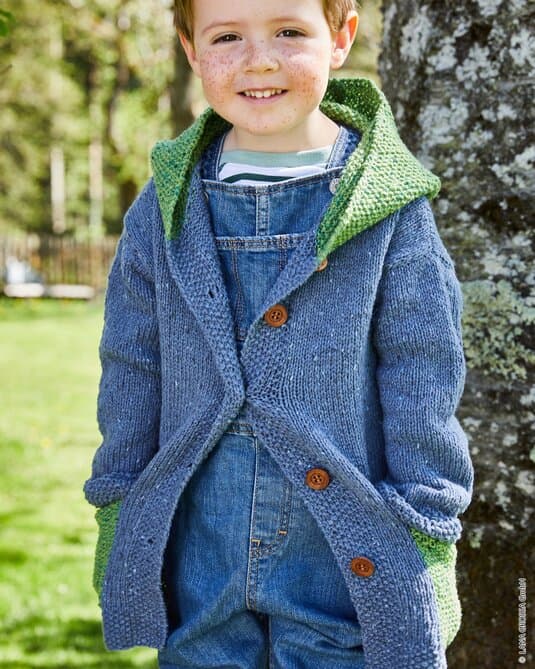 CHILDREN'S HOODED JACKET - Landlust-Soft-Tweed 180
Show details