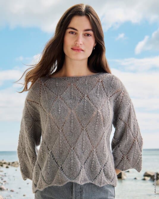 DIAMOND PATTERN SWEATER - Superkid Seta
Show details