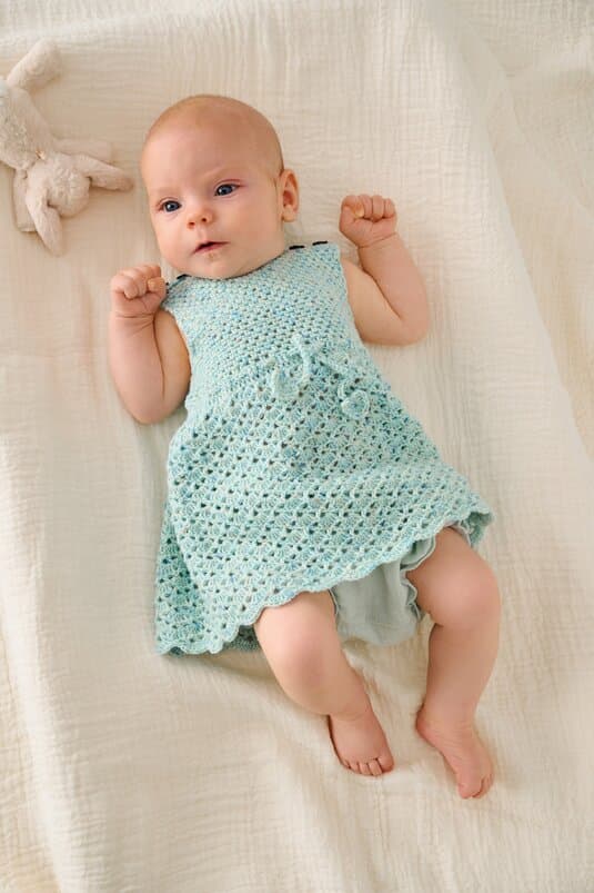 DRESS WITH HEARTS - Cool Wool Baby Print Punto
Show details