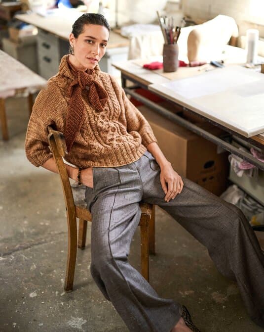 IRISH PATTERN SWEATER - Brigitte No. 2 Vintage
Show details