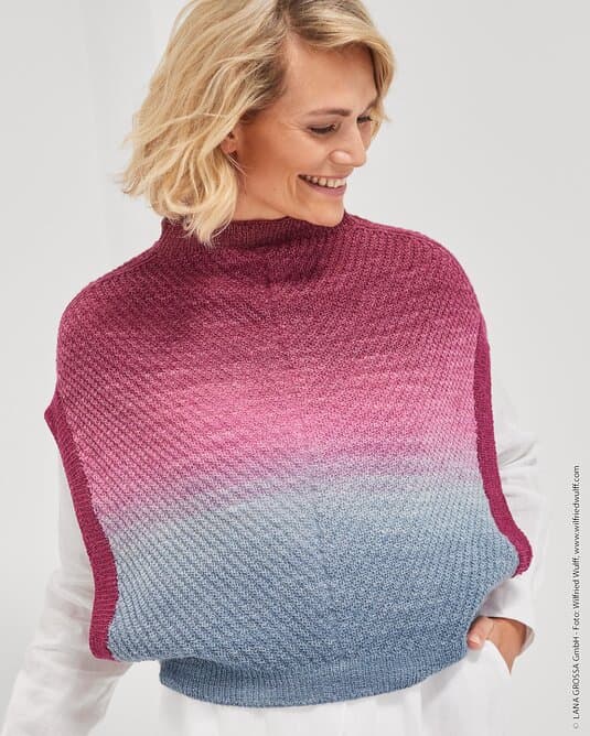 SWEATER VEST - Cool Wool Lace hand dyed/Cool Wool
Show details