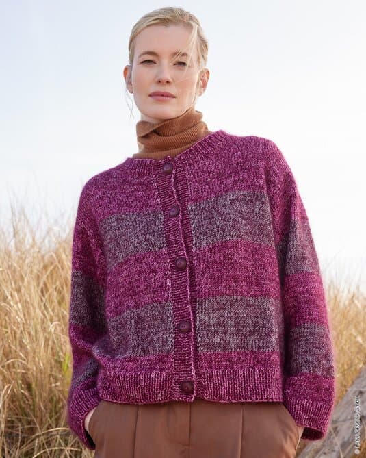 BLOCK STRIPE JACKET - Cool Wool Vintage & Silkhair
Show details