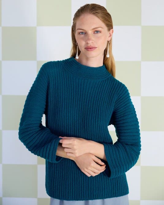 RIBBED SWEATER - Cashmere Pure
Show details
