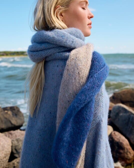 DIAGONAL SCARF - Natural Superkid Tweed
Show details