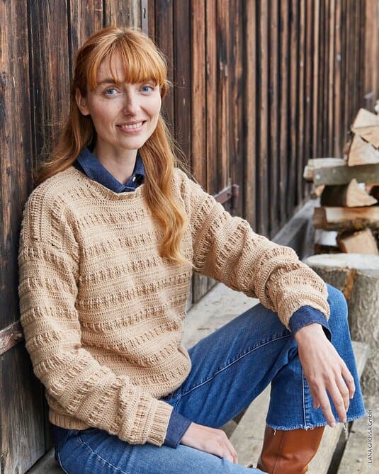 CROCHET SWEATER - Landlust-Alpaka-Merino 160
Show details