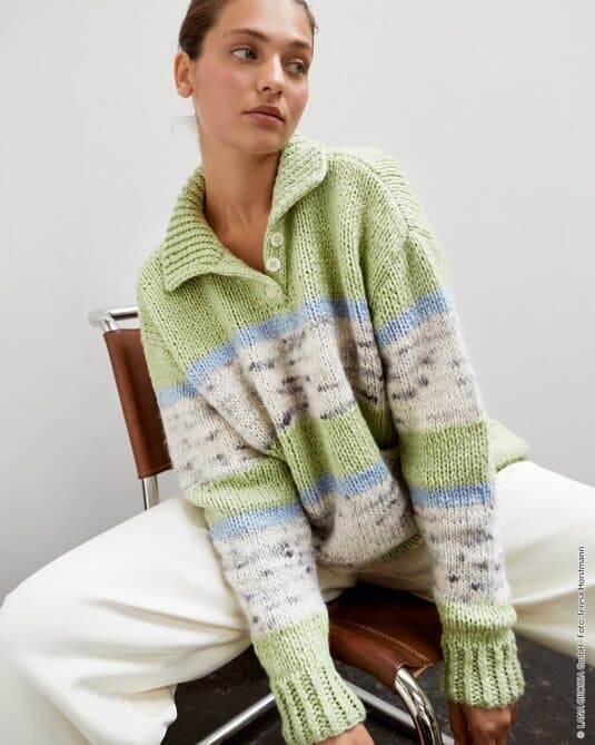 PULLOVER - COOL MERINO & LALA BERLIN LOVELY COTTON / COTTON INSERTO
Show details