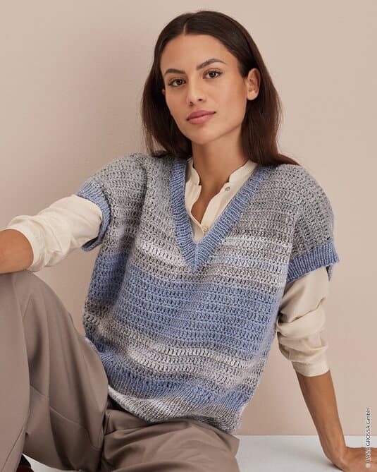 CROCHET SLIPOVER - Gomitolo Gala
Show details