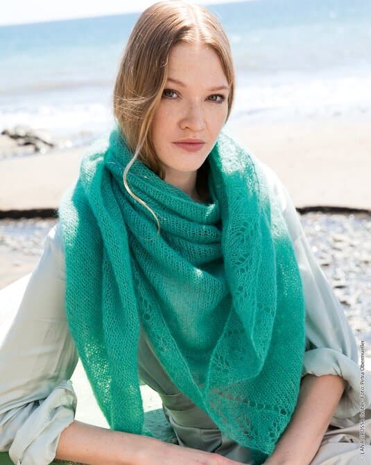 Silkhair triangle Scarf
Show details