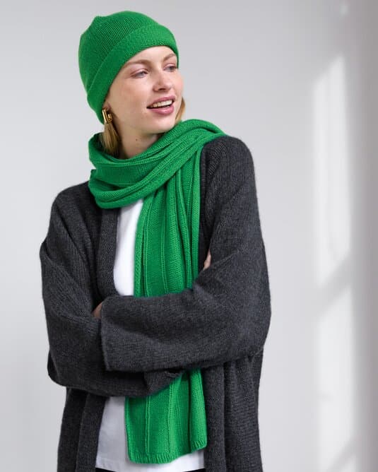 RIBBED SCARF - Cashmere Pure
Show details